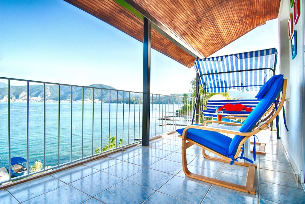 Denize Sıfır 2+1 Yazlık Ev, Şövalye Adası Fethiye şehrinde Kiralık