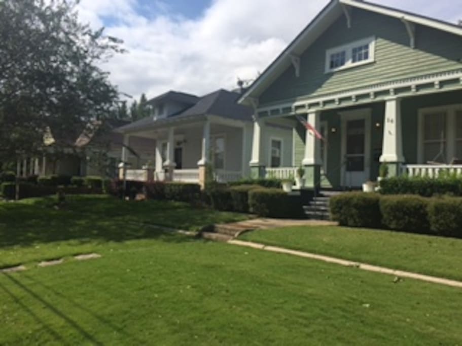 Historic Victorian neighborhood