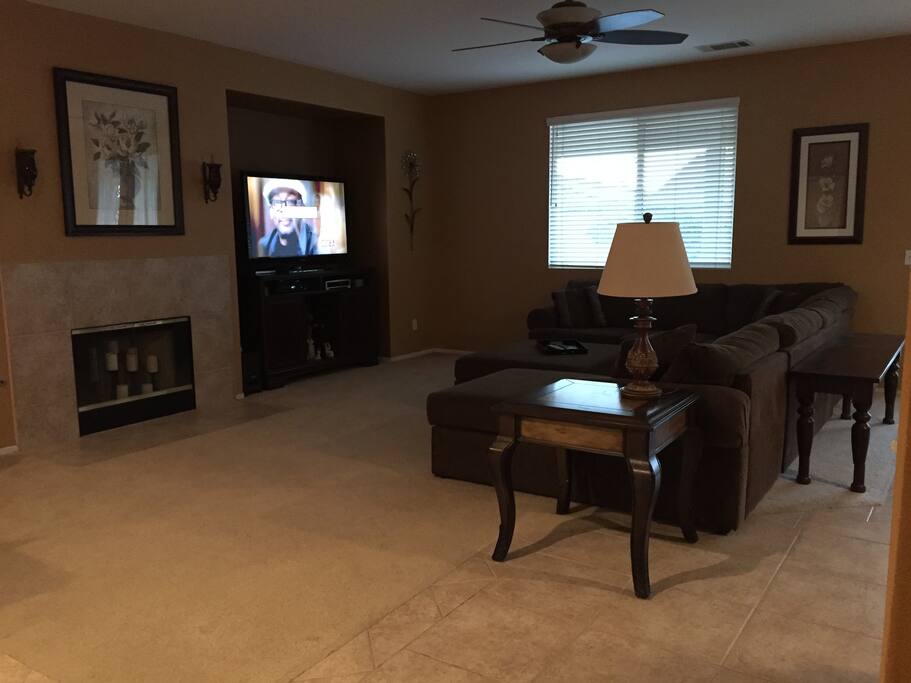 large open room for entertaining