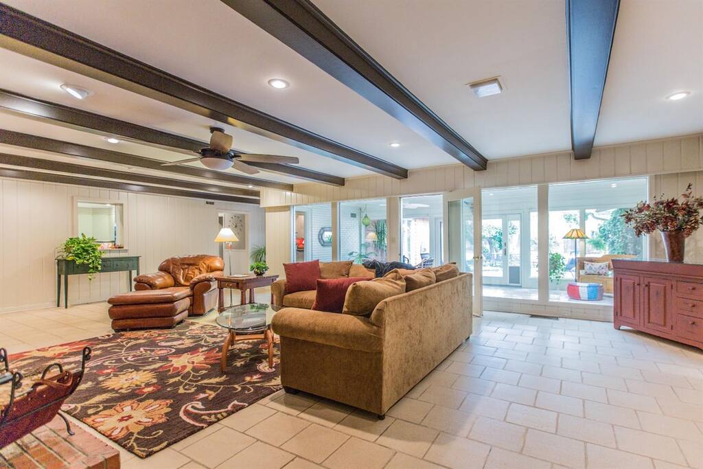 Beautiful Living Area with Natural Light