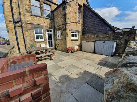 John's Place, Alnwick,  renovated with log burner