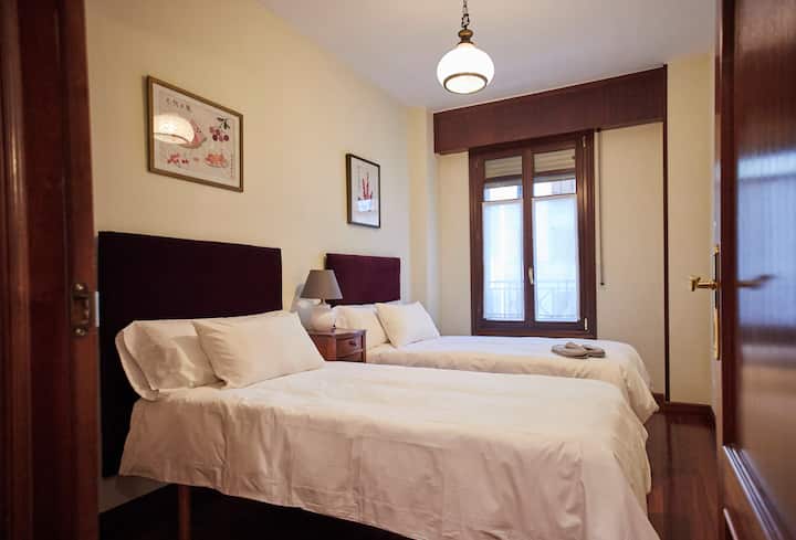 Dormitorio 2 con dos camas.