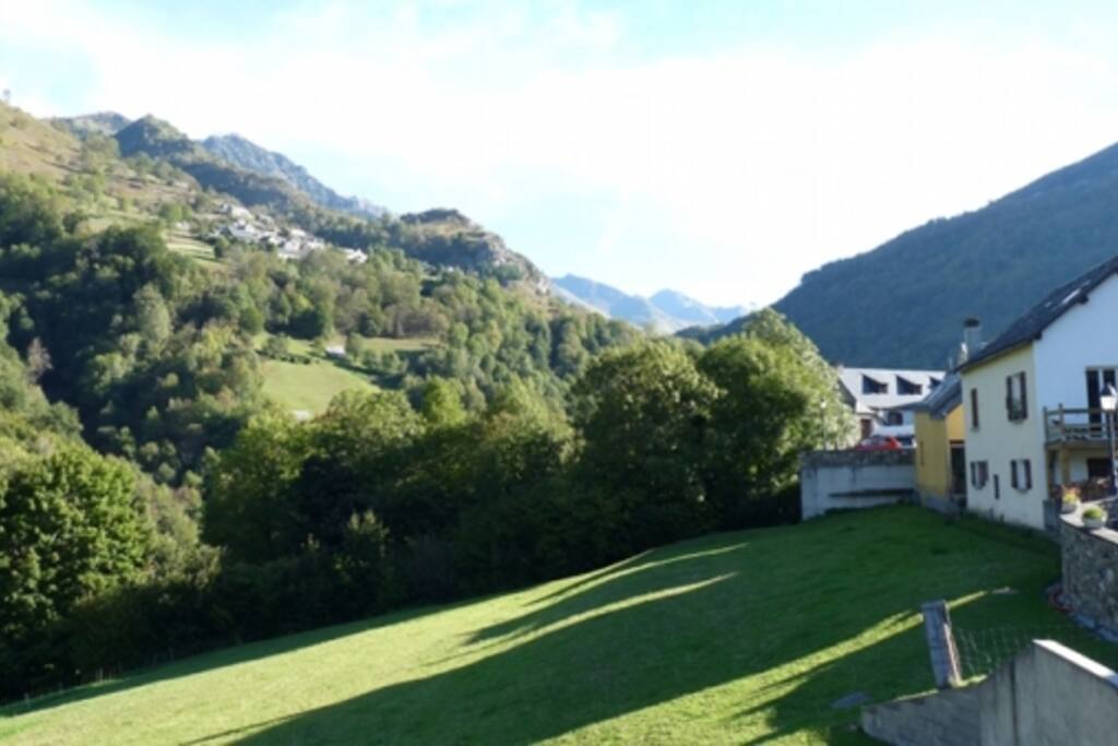 Vue sur les montagnes