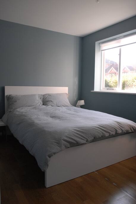 The duvet and pillow are duck feather so you can enjoy a good nights sleep! The area is tranquil so there will be nothing interrupting you from a good nights sleep.