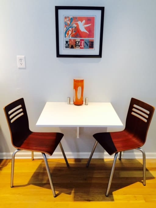 The perfect spot to enjoy coffee and breakfast!