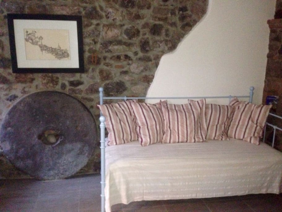 The ground floor living area