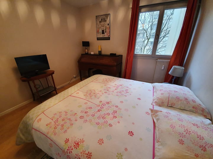 Dormitorio 1 cama de 160 y TV