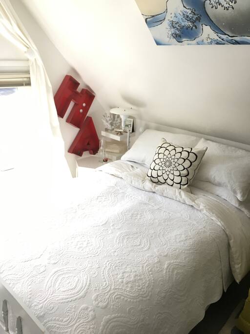 We know you want a great nights sleep-even when traveling. Our mattresses are very high quality and very comfortable, you may sleep better than at home!