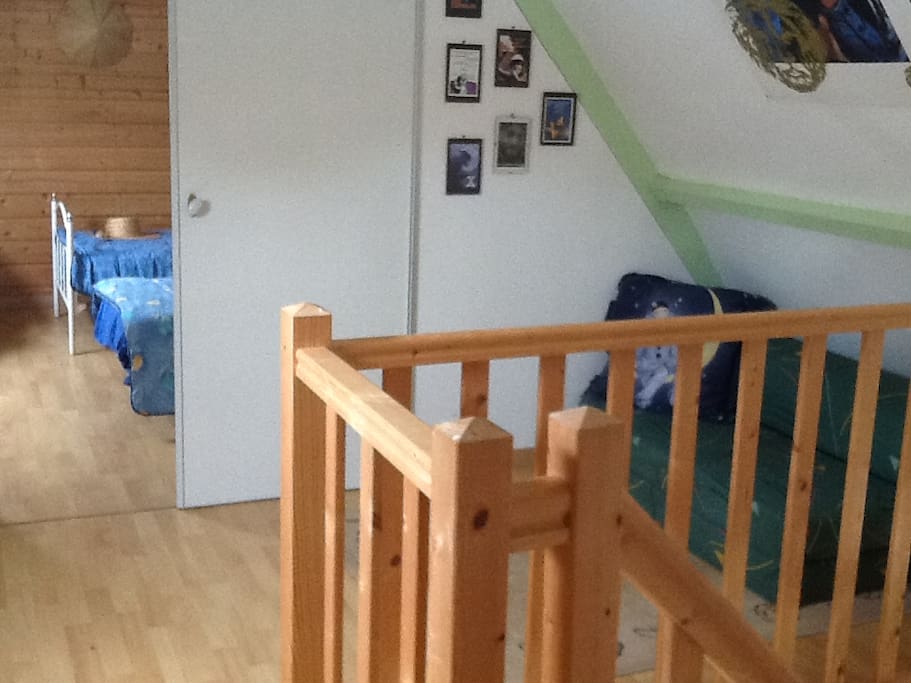 Mezzanine avec chauffeuse