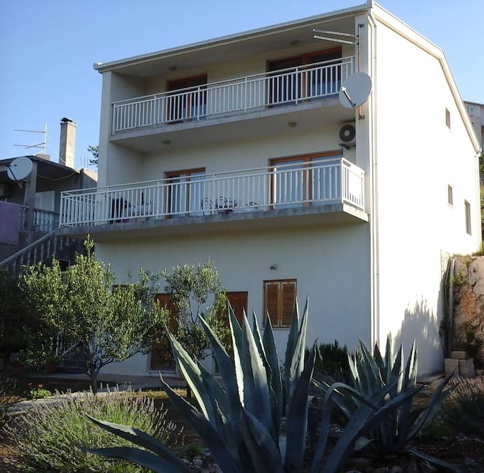 Our house and apartment on the ground floor