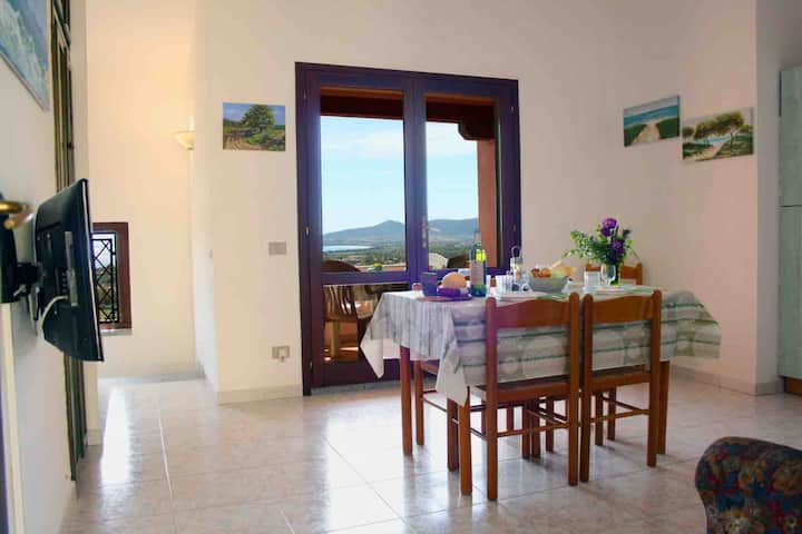 Comfortable Apartment With Ocean View - San Teodoro
