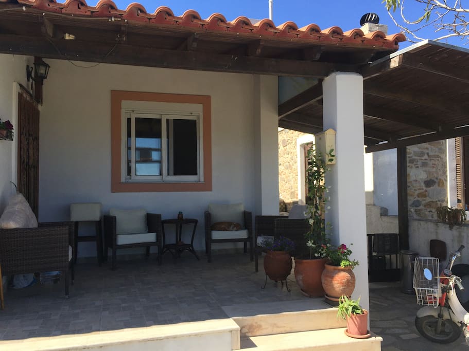 Front of the house