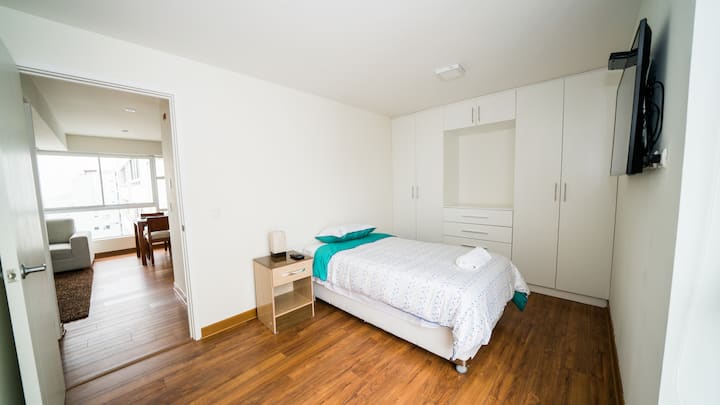 1. apartmán: Spálňa 2 /
1. poschodie: spálňa 2