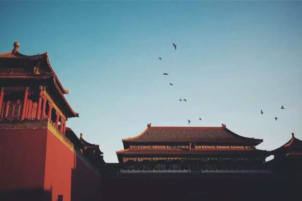 The Meridian Gate of the Forbidden City