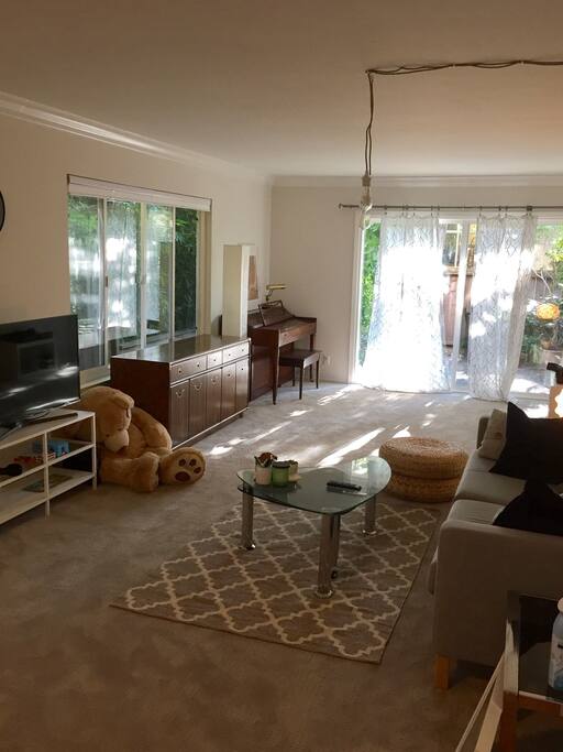 living room view to patio