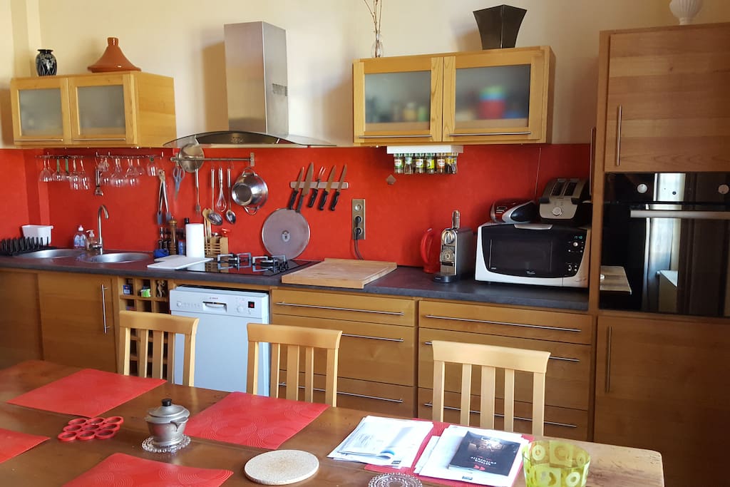 Cuisine équipée...