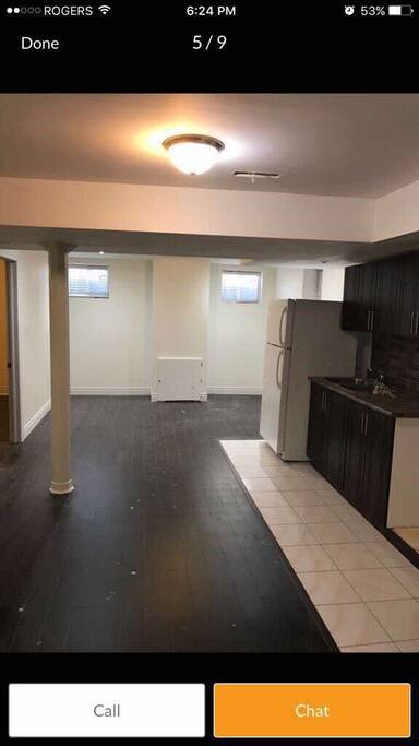 open concept kitchen