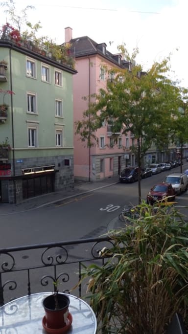 streetview from the balcony