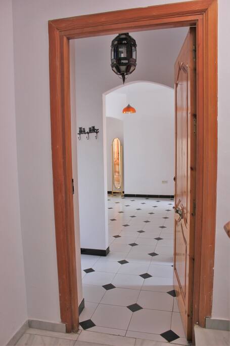 entrance into apartment