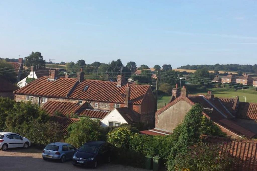 View from the balcony