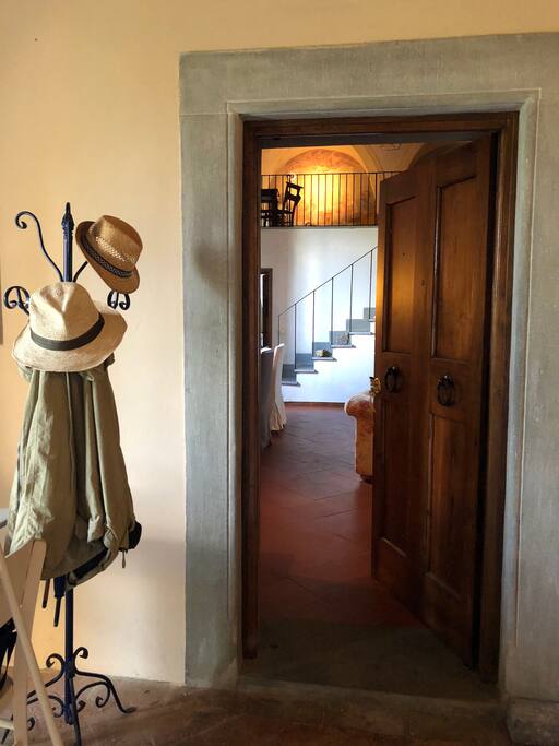 Entrance to the loft