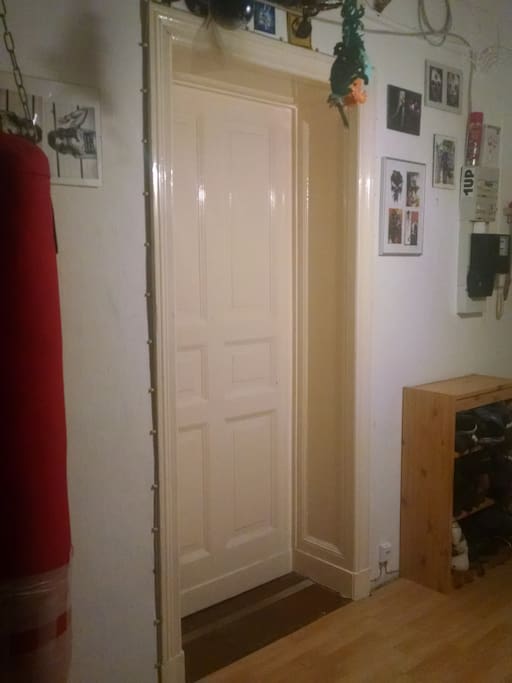 Roomdoor from my flatmate
