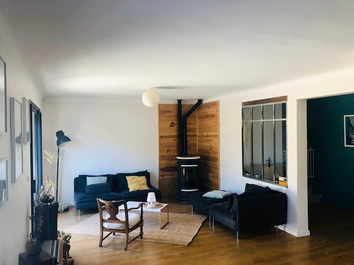 Canet, Grande Maison Agréable à 5 Min De La Mer - Sainte-Marie-la-Mer