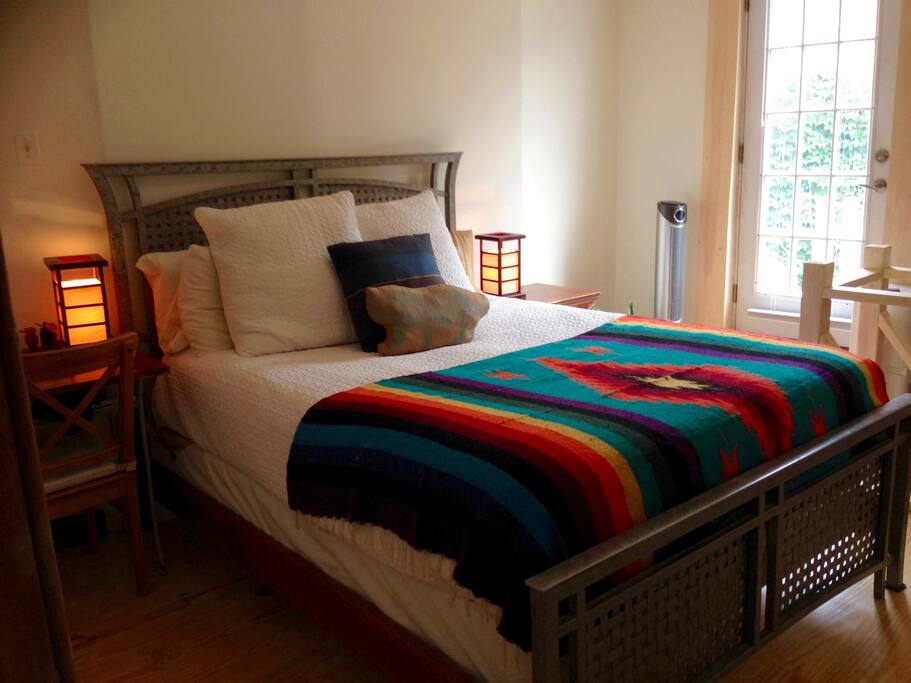 bed upstairs
