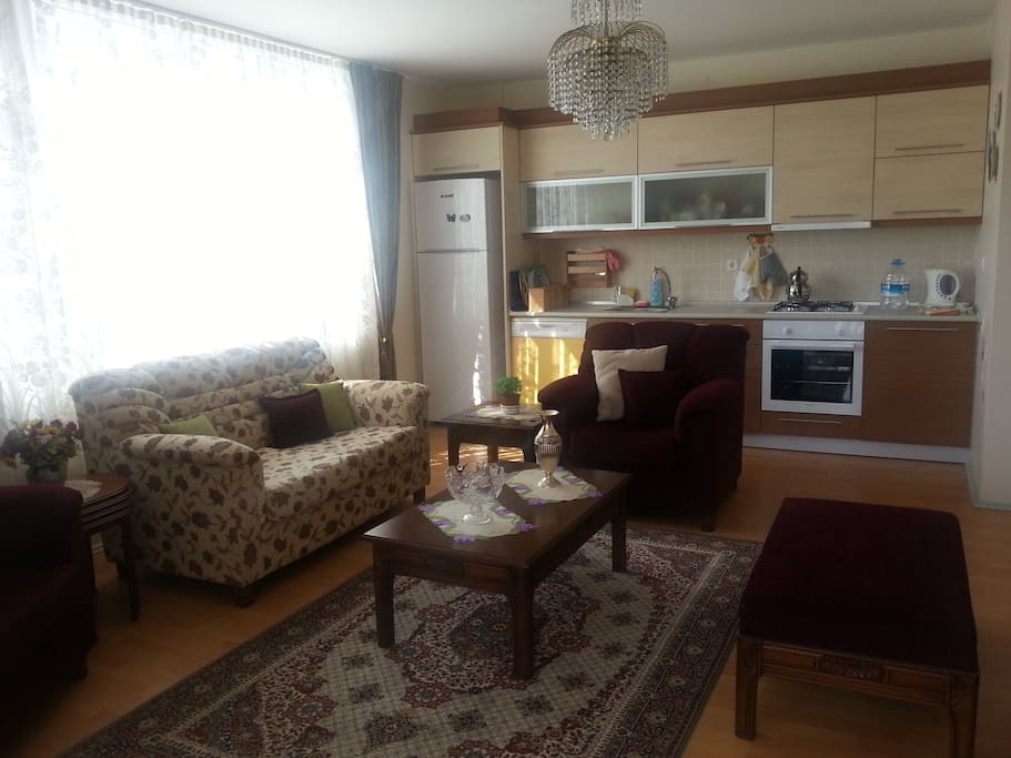 A clean, cosy apartment, perfect for a family with two children or four friends.