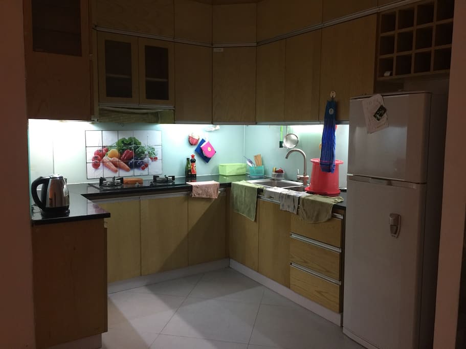 Kitchen for the lovely breakfast and dinner