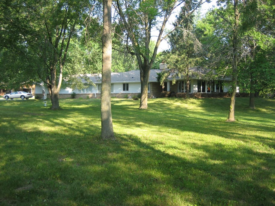 A big Ranch Home with lots of windows and land!