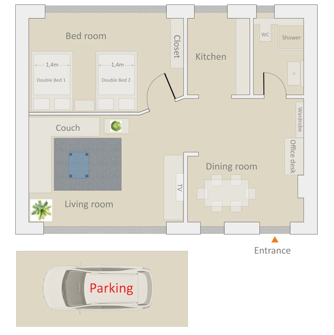 Grundriss / Floorplan