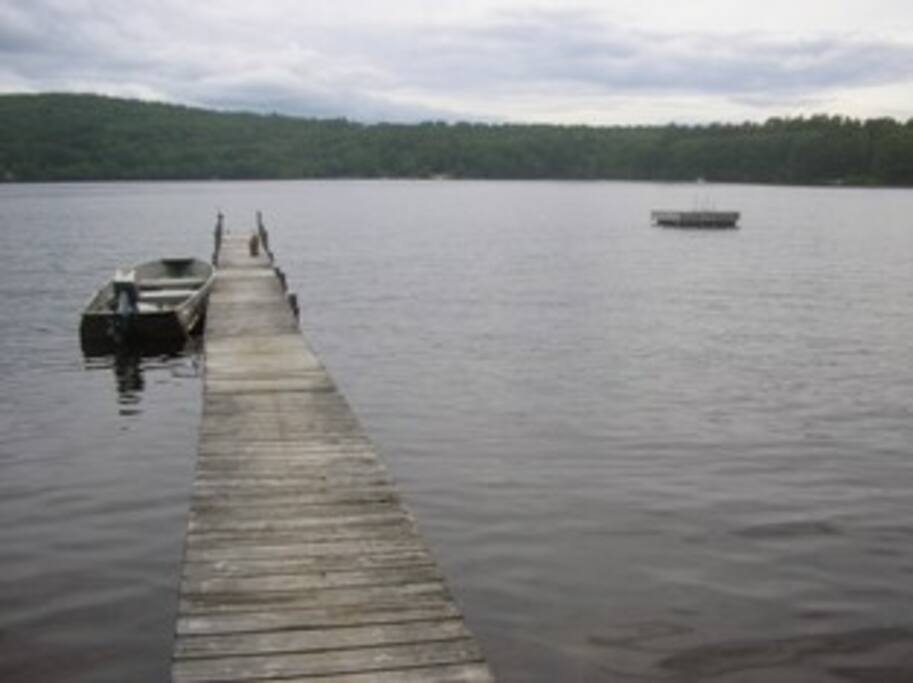 Dock, Raft, Fishing Boat