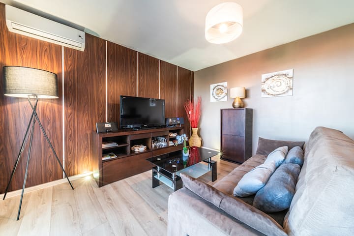T2 Classé 4 éToiles Avec Jardin, Piscine, Vue Mer. - Saint-Gilles les Bains