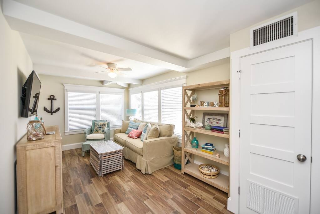 Large Living Room Area just off Dining and Kitchen