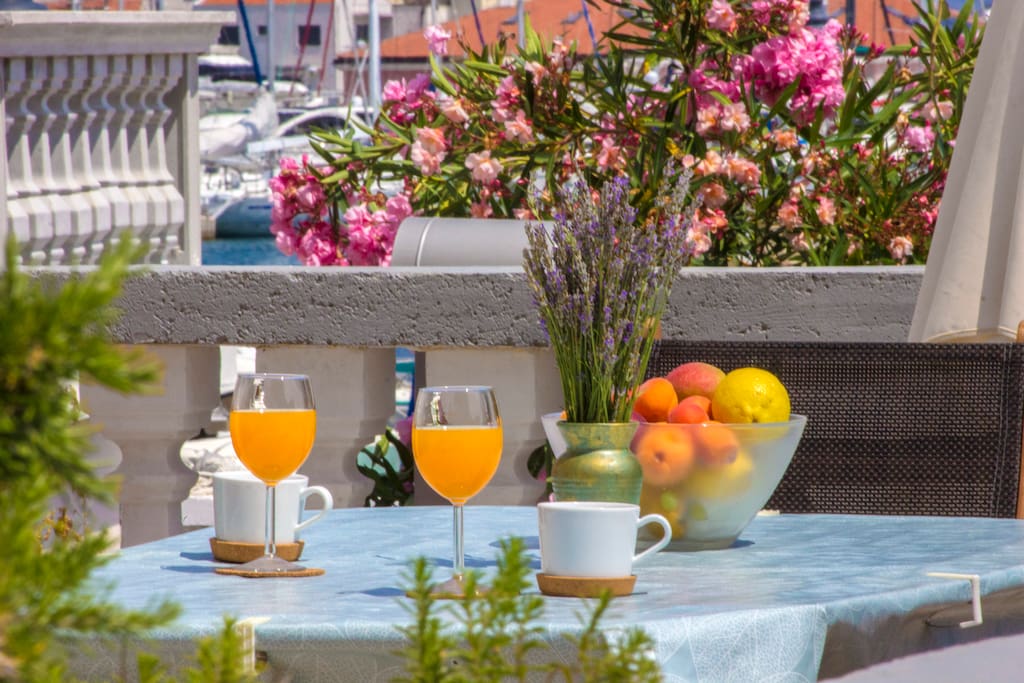 Terrace detail