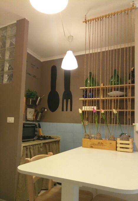 Angolo cucina attrezzata