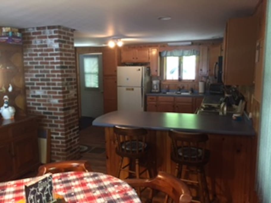 kitchen from dining room