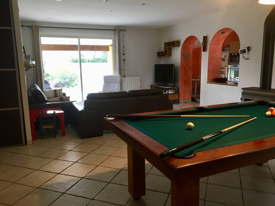 Séjour/ salon - billard