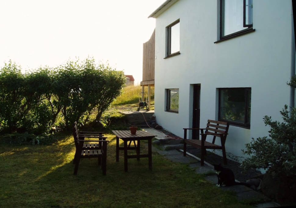 House and garden