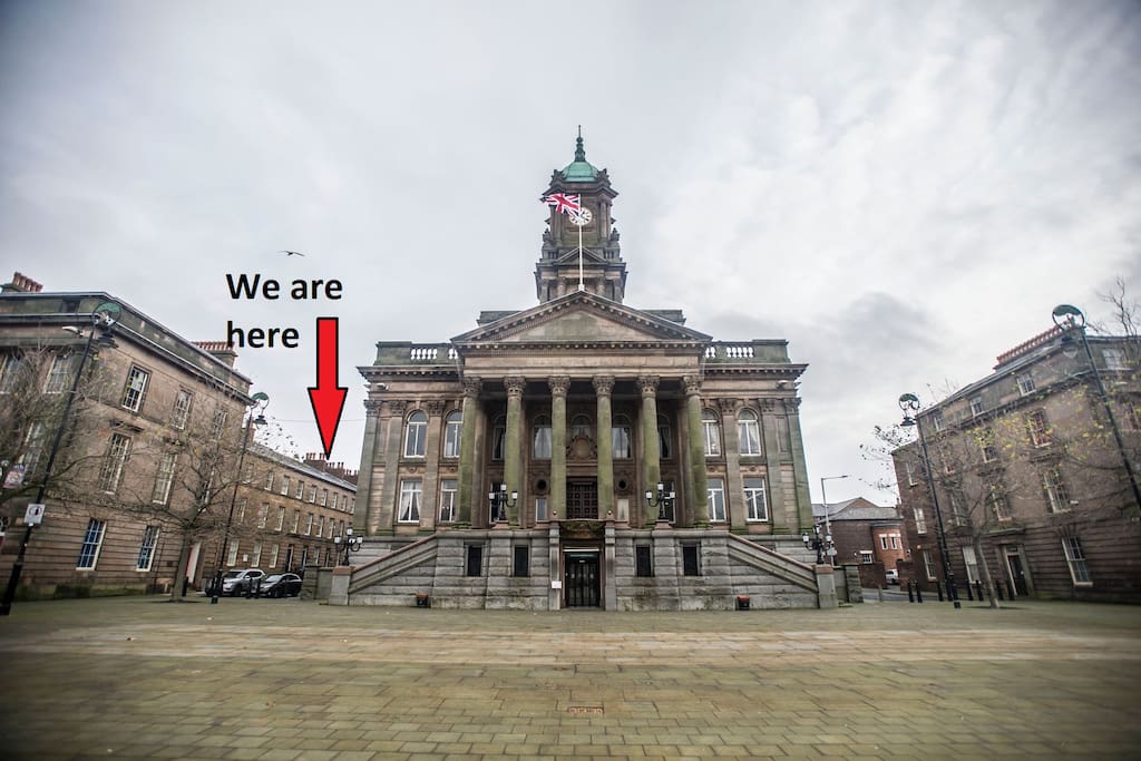 Situated in the waterfront Historic
Area