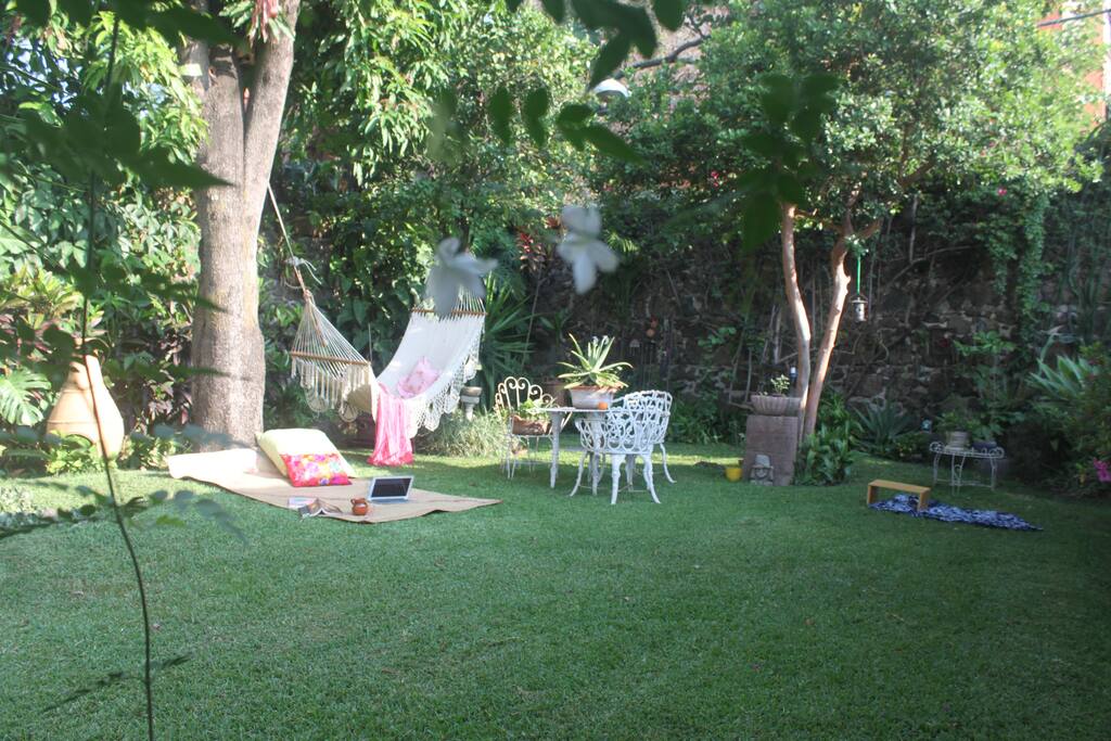 Jardín de casa