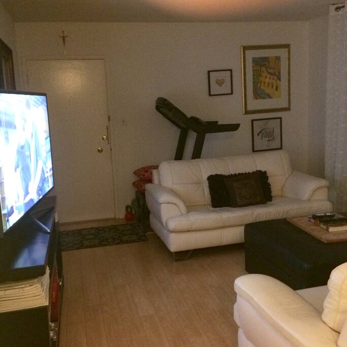 Watch TV while on the treadmill.