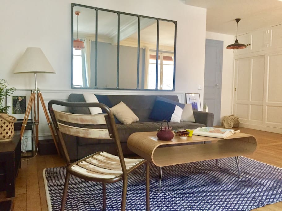 Cosy and light living room