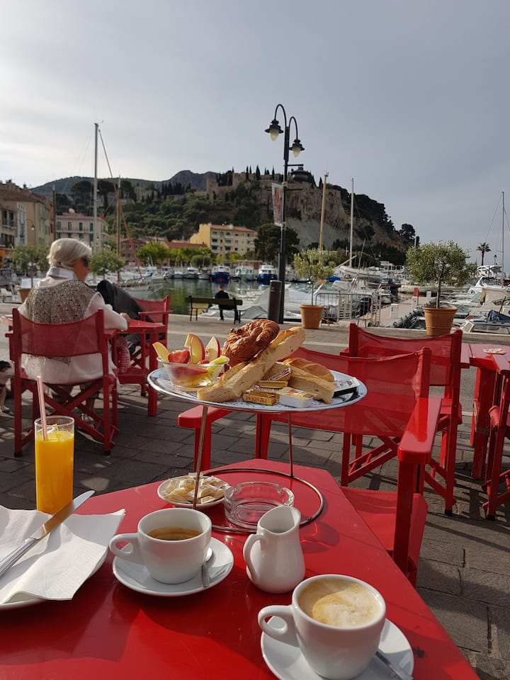 Studio Très Lumineux, Proche Du Port, Wifi - Cassis