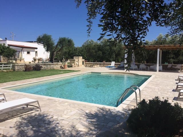 In Salento Villa con piscina ad uso esclusivo