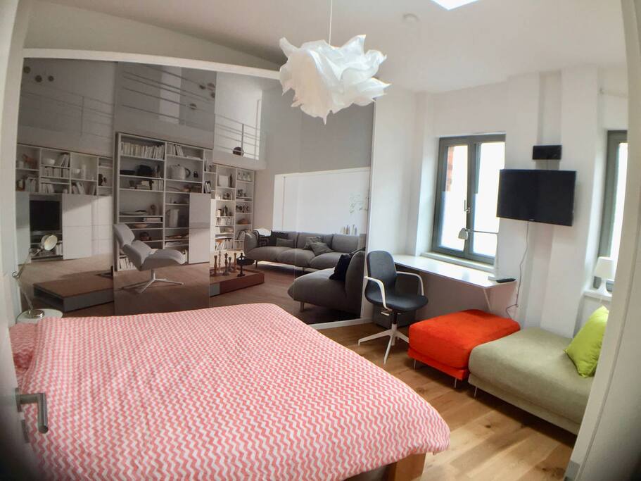 Bedroom with double bed