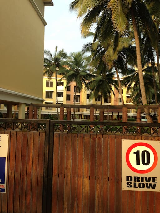 Entry to the Complex