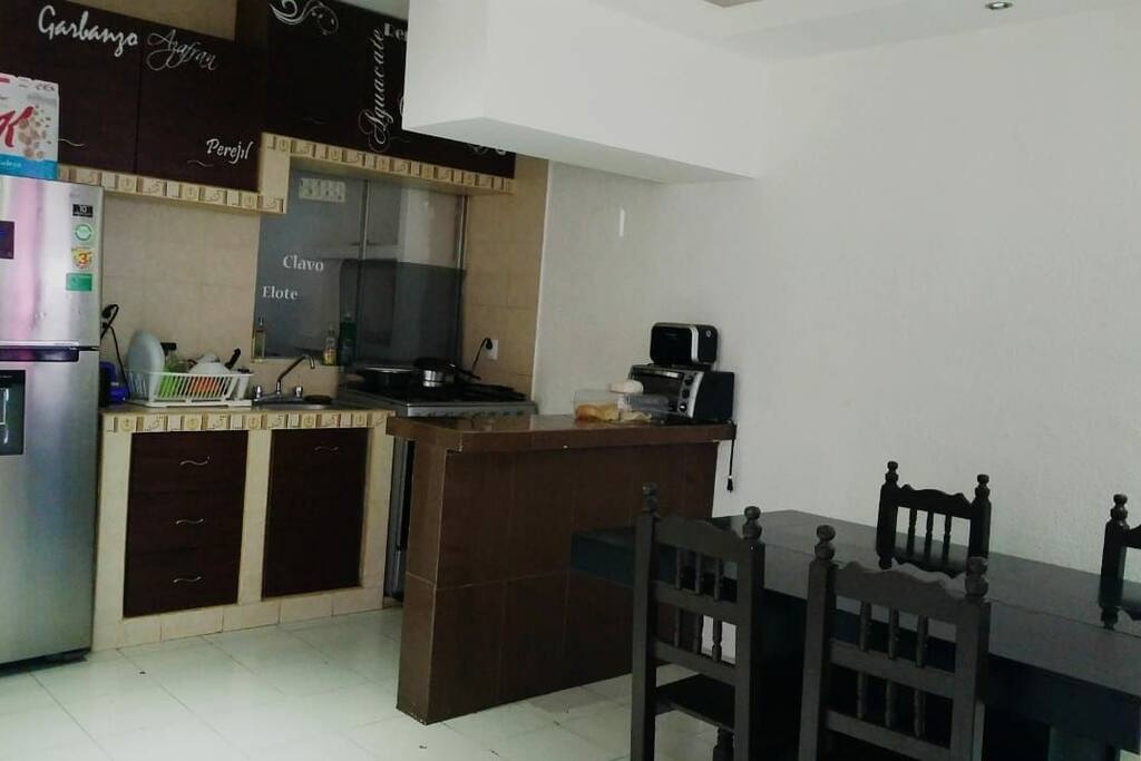 cocina y comedor