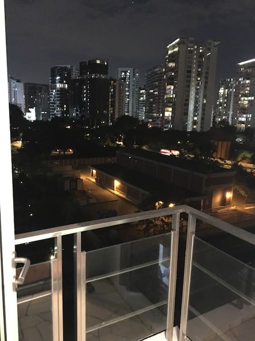 View from your balcony at night:)